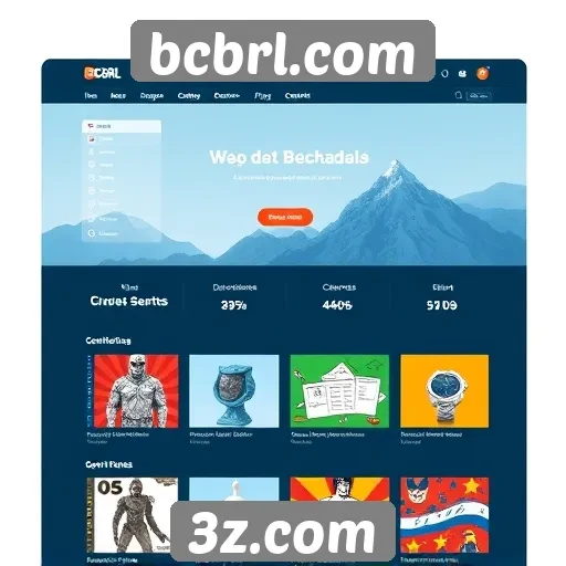 Interface do usuário no bcbrl.com é intuitiva e moderna